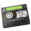 Cassette Green Icon 128px png